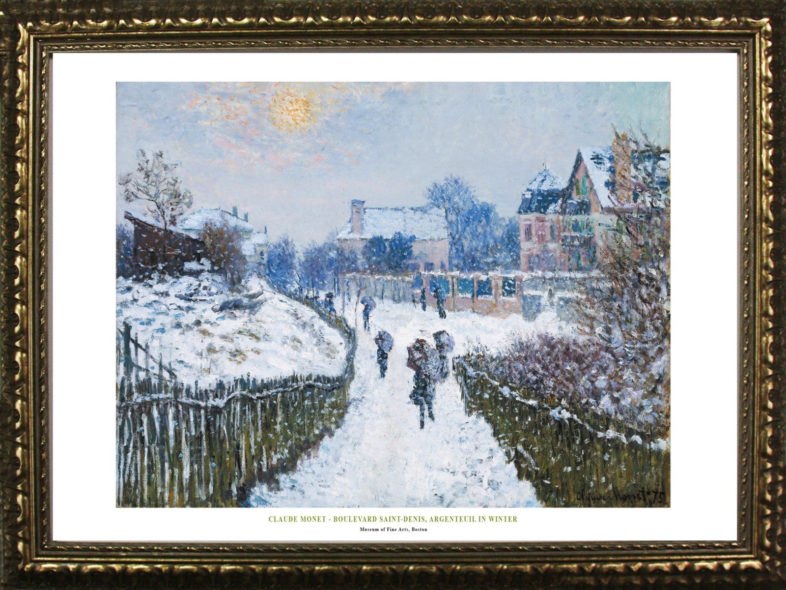 クロード・モネ、Boulevard Saint-Denis,Argenteuil